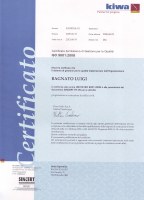 Gran Croce al Merito per l'Edilizia certificato iso90001